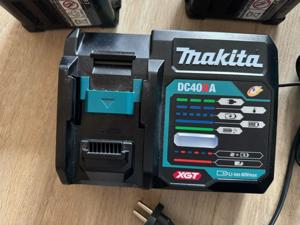 Makita OHNE MAKPAC Akku-Power Kit 2x 4,0 Ah BL4040 Akkus Schnellladegerät DC40RA Bild 4