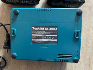 Makita OHNE MAKPAC Akku-Power Kit 2x 4,0 Ah BL4040 Akkus Schnellladegerät DC40RA Bild 9