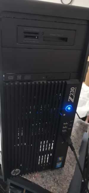 HP Z230 Workstation PC 16GB Ram, Nvidia 2000 Grafik, SSD 128GB Bild 1