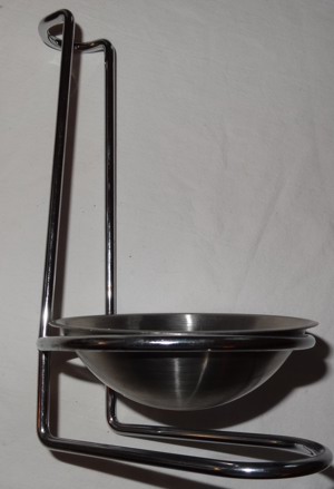 DF Kochlöffelhalter Leopold Vienna verchromt Edelstahl unbenutzt einwandfrei erhalten Küchenhelfer 