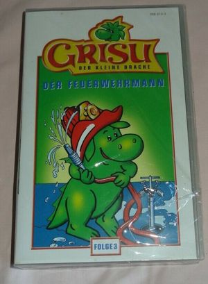 DN Crisu der kleine Drache Fol.3 Karusell VHS-Videokassette original verpackt unbenutzt neuwertig