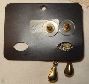 VT ESPANSIONE MODA Ohrstecker Ohrhänger Ohrringe 1 Paar ungetragen neuwertig unbenutzt Bild 3
