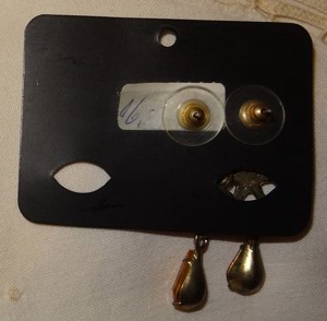 VT ESPANSIONE MODA Ohrstecker Ohrhänger Ohrringe 1 Paar ungetragen neuwertig unbenutzt Bild 5