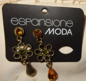 VT ESPANSIONE MODA Ohrstecker Ohrhänger Ohrringe 1 Paar ungetragen neuwertig unbenutzt Bild 4