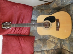 12-saitige Gitarre Westerngitarre Stagg Gitarre  Bild 1