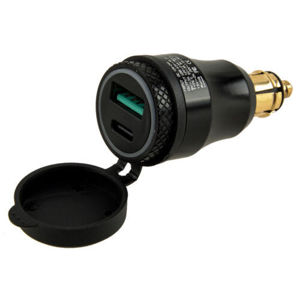 USB Typ C Ladegerät für Din Steckdose 12V  für BMW wegen Fehlkauf abzugeben. 