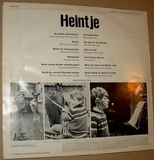 B LP HEINTJE Heintje 1967 Ariola 77541 IU Schallplatte Album Vinyl  Bild 2