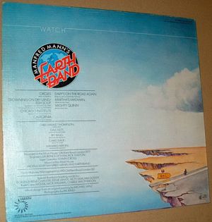 B LP Manfred Mann s Earth Band WATCH 1978 BRONZE Records 25 762 XOT   96345 Langspielplatte Album Bild 2
