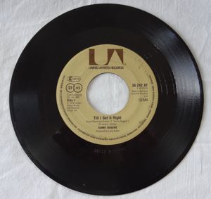 B Single oH Kenny Rogers Lucille TILL I GET IT RIGHT UAR 36242 1976 Schallplatte Oldie Vinyl Bild 2