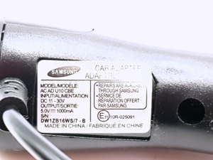 Autoladekabel schwarz und USB-B Kabel weiß 3 und 2 Euro Bild 4
