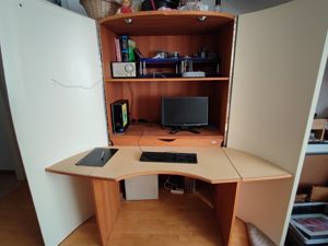 Computerschrank, Büroschrank,  Designerstück Bild 2