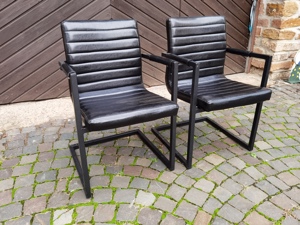 4x Schwinger-Stühle schwarz Preis pauschal Bild 3