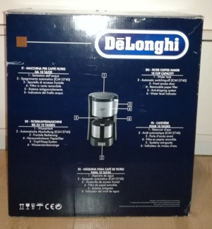 DeLonghi Filterkaffeemaschine ICM15740 Bild 3