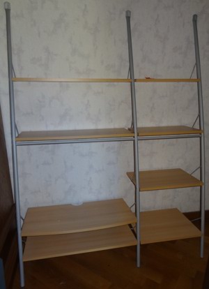 DT IKEA Regal H 185 B x 138 x 42 T kurze Zeit benutzt, sehr gut erhalten  nur Abholung Bild 2