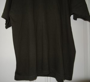KG C&A Avanti T-Shirt Gr.50 olivegrün 50% Baumwolle Kurzarm gut erhalten wenig Kleidung  getragen Bild 3