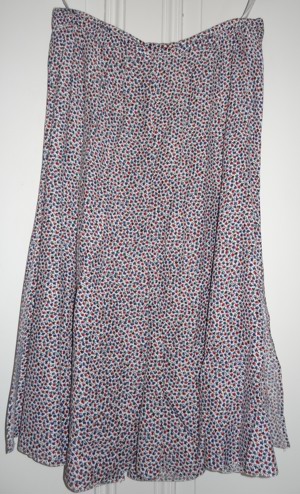 KI Kleid Sommerkleid Gr. 40 2 teilig Kombination älter sehr wenig getragen gut erhalten Kleidung Bild 3