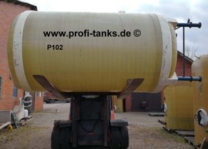 P102 gebrauchter 10.000L Polyestertank GFK-Tank Wassertank Rapsöltank Regenauffangtank Flüssigfutter Bild 6