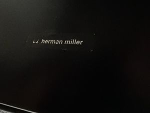 Herman Miller schwarz Original Lounge Chair Vitra Eames Leder Bild 5