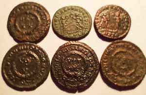 Römische Münzen, 6 stück, SELTEN! Bild 2