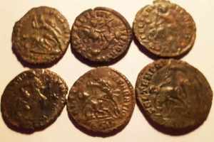 Römische Münzen, 6 stück, Selten! (2) Bild 2