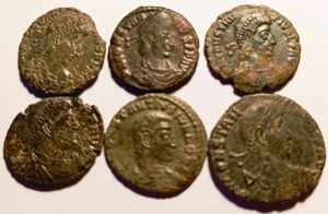 Römische Münzen, 6 stück, Selten! (2) Bild 3