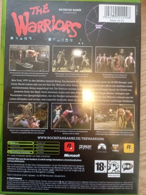 The Warriors - XBOX - deutsche Version! Bild 3