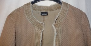 KT Jean Pascale Jacke Weste Damen kurz Gr.XL braun 100% Baumwolle sehr wenig getragen Kleidung Damen Bild 6