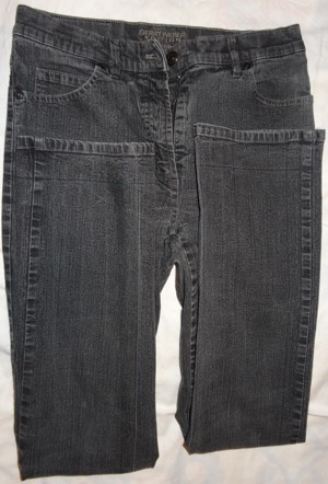 KHT Gerry Weber Jeans Gr.34 36 grau 98%Baumwolle 2%Elasthan getragen gut erhalten Kleidung Herren Bild 2