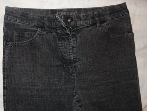 KHT Gerry Weber Jeans Gr.34 36 grau 98%Baumwolle 2%Elasthan getragen gut erhalten Kleidung Herren Bild 3