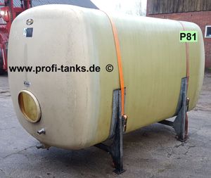 P81 gebrauchter 6000L Polyestertank GFK Speidel-Tank Wassertank Molketank Melassetank Rapsoeltank Bild 3