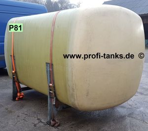 P81 gebrauchter 6000L Polyestertank GFK Speidel-Tank Wassertank Molketank Melassetank Rapsoeltank Bild 5