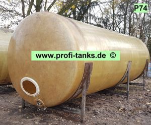 P74 gebrauchter 18.000L Polyestertank GFK-Tank Wassertank Lagertank Molketank Melassetank Rapsöltank Bild 4
