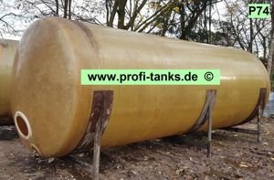 P74 gebrauchter 18.000L Polyestertank GFK-Tank Wassertank Lagertank Molketank Melassetank Rapsöltank Bild 5