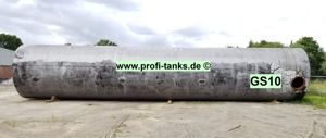 S10 gebrauchter 100.000 L Thyssen Stahltank doppelwandig Heizöltank Löschwassertank Wasserzisterne Bild 3