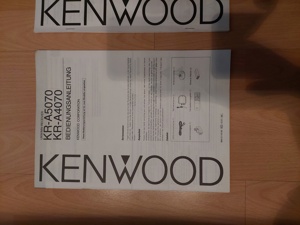 Kenwood Stereoanlage mit Fernbedienung und Rack. Bild 4