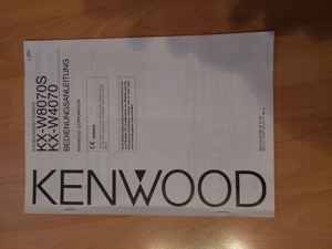 Kenwood Stereoanlage mit Fernbedienung und Rack. Bild 3