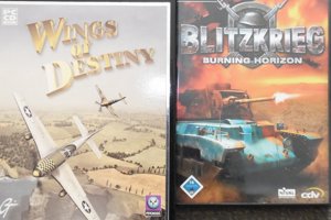  2x PC Spiele Klassiker Wings of Destiny und Blitzkrieg Burning Horizon