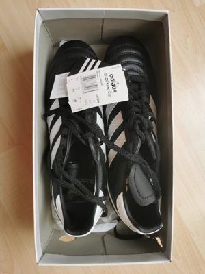 Verkaufe Fußballschuhe, adidas Kaiser Cup mit Eisenstollen, Gr. US 7,5   D 41,33, Farbe schwarz Bild 6