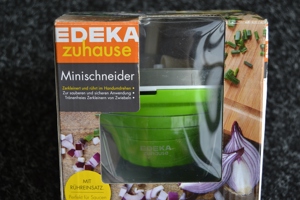 Verkaufe Minischneider von EDEKA, zerkleinert und rührt im Handumdrehen