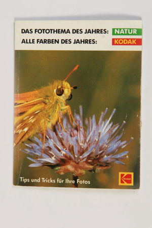 Orig. Prospekt KODAK natur Alle Farben des Jahres m. Foto-Postkarten