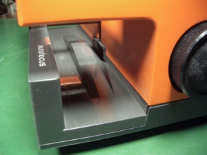 Vintage orange Neckermann Professional 35AF Diaprojektor bgl. Rollei Bild 4
