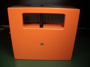 Vintage orange Neckermann Professional 35AF Diaprojektor bgl. Rollei Bild 7