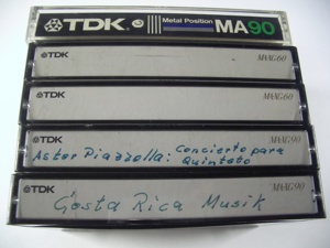 Metall Musikcassetten: 4x TDK MA-XG und 1x TDK MA-X (Metal Cassetten, Type IV) Bild 3