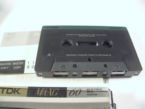 Metall Musikcassetten: 4x TDK MA-XG und 1x TDK MA-X (Metal Cassetten, Type IV) Bild 10