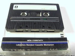 Metall Musikcassetten: 4x TDK MA-XG und 1x TDK MA-X (Metal Cassetten, Type IV) Bild 8