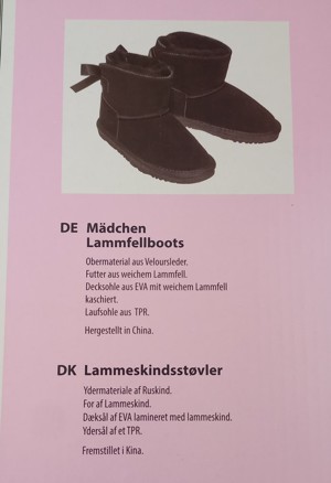 Mädchen Stiefel Boots Lammfell NEU, Größe 31, echtes Leder Bild 5