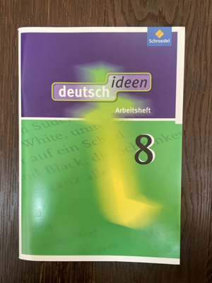 Deutsch Arbeitsheft 8. Klasse 