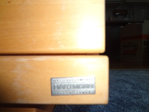 Hartmann Vitrinenschrank 6 türig, B 125 cm H 185 cm Bild 3