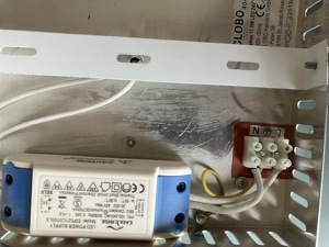 Decken,- Wandleuchte ,mit Kristallen Bild 5