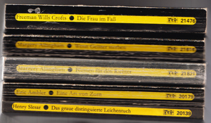 4 x 5 Taschenbücher "Diogenes Verlag" (B-26)